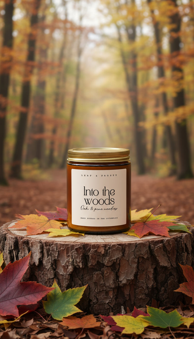 INTO THE WOODS - Apothecary Candle